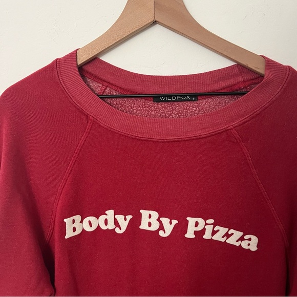 Wildfox Body By Pizza Sweatshirt 🍕 - Picture 2 of 5